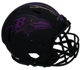Zay Flowers Autographed Baltimore Ravens Eclipse Speed Authentic Helmet JSA Witnessed