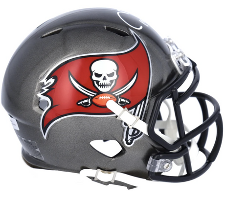 TOM BRADY Autographed Tampa Bay Buccaneers Speed Mini Helmet FANATICS