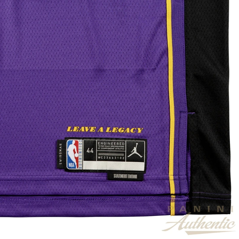 Luka Doncic Autographed Los Angeles Lakers Purple Nike Statement Edition Swingman Jersey Panini
