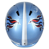 Malik Willis Autographed Tennessee Titans Flash Speed Full Size Helmet Beckett Witnessed