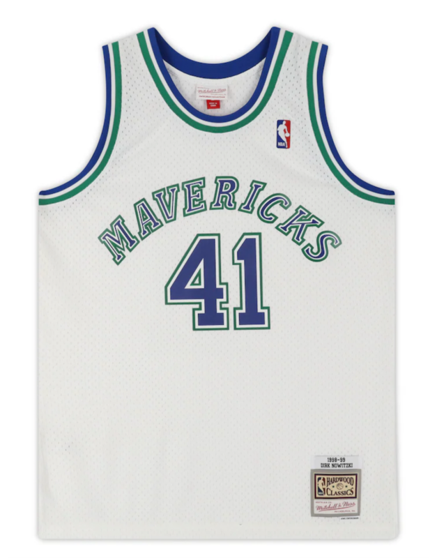 Dirk Nowitzki Autographed/Inscribed "2023 HOF" White Mitchell & Ness 1998-99 Swingman Jersey Fanatics