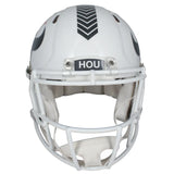 Dalton Schultz Autographed Houston Texans 2024 Salute to Service Speed Authentic Helmet Beckett Witnessed