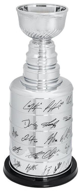 COLORADO AVALANCHE Team Autographed 2022 Stanley Cup Champions Replica Trophy FANATICS LE 22/50