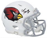Trey McBride Autographed Arizona Cardinals Speed Mini Helmet Fanatics