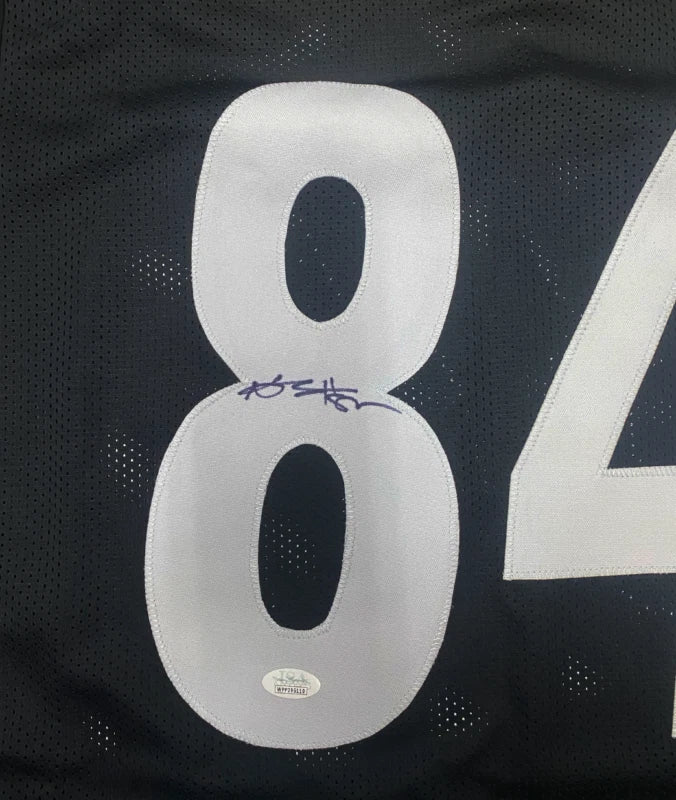 Antonio Brown Autographed #84 Black Jersey JSA