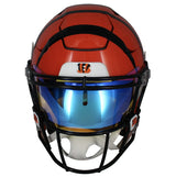 Joe Burrow Autographed/ Inscribed "2020 #1 Pick" Cincinnati Bengals Speedflex Authentic Helmet w/Visor & 3D Bumpers Fanatics