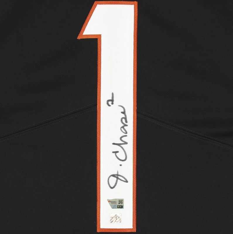 Ja'Marr Chase Autographed Cincinnati Bengals Black Nike Limited Jersey Fanatics