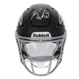 Roddy White Autographed Atlanta Falcons Speedflex Midi Helmet Radtke