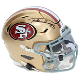 Rod Woodson Autographed San Francisco 49ers Speedflex Midi Helmet Beckett Witnessed