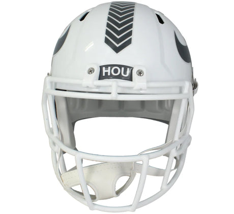Dalton Schultz Autographed Houston Texans 2024 Salute to Service Speed Full Size Helmet Beckett Witnessed