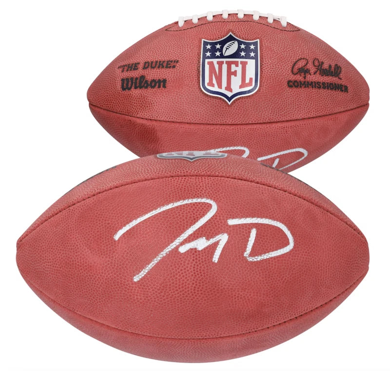 Jayden Daniels Autographed Official NFL Duke Football Fanatics