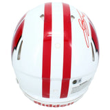 Jonathan Taylor Autographed Wisconsin Badgers Speed Authentic Helmet Beckett Witnessed