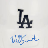Will Smith Autographed Los Angeles Dodgers Alternate Chrome Replica Batting Helmet Fanatics
