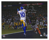 Cooper Kupp Autographed/Inscribed "SB LVI MVP" Los Angeles Rams "SB LVI Game Winning TD Catch" 16" x 20" Photograph Fanatics