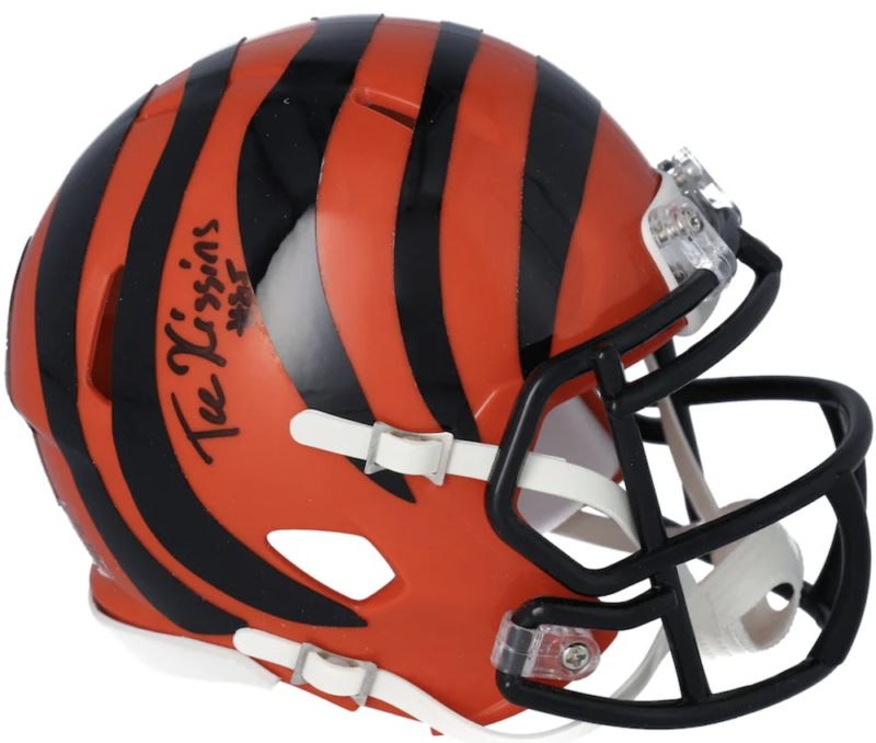 Tee Higgins Autographed Cincinnati Bengals Speed Mini Helmet Fanatics
