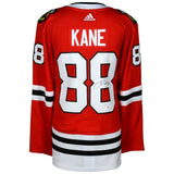PATRICK KANE Autographed Chicago Blackhawks Adidas Red Authentic Jersey FANATICS