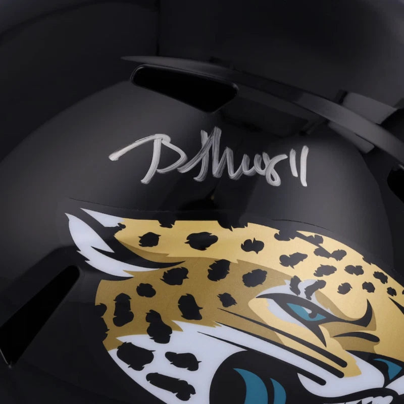 Brian Thomas Jr. Autographed Jacksonville Jaguars Speed Full Size Helmet Fanatics