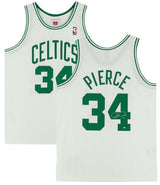 PAUL PIERCE Autographed Boston Celtics 2007-08 White Jersey FANATICS