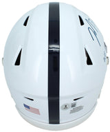 Jahan Dotson Autographed/Inscribed "WE ARE..." Penn St. Nittany Lions Speedflex Midi Helmet Beckett Witnessed