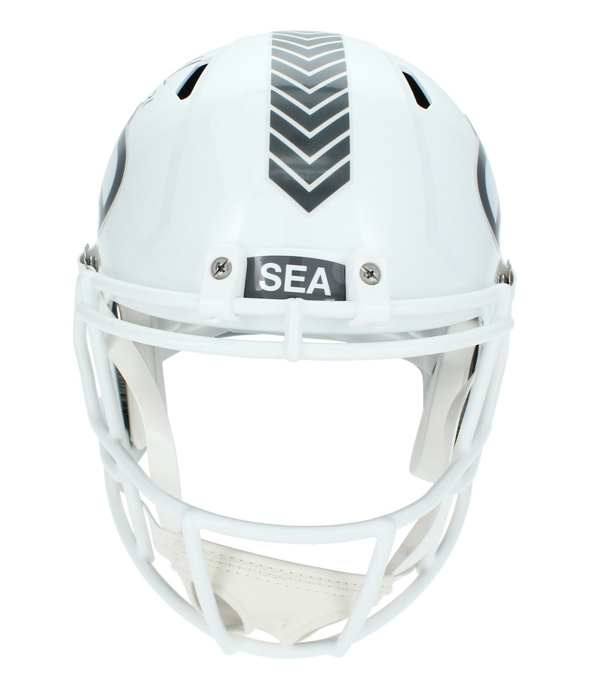 Kam Chancellor Autographed Seattle Seahawks 2024 Salute to Service Speed Full Size Helmet Beckett Witnessed