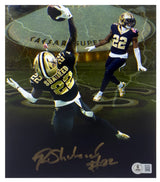 Rashid Shaheed Autographed New Orleans Saints 8" x 10" Photo Collage Beckett Witnessed