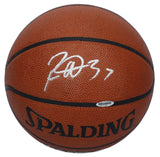 Metta World Peace (Ron Artest) Autographed Spalding NBA Indoor/Outdoor All Conference Basketball UDA