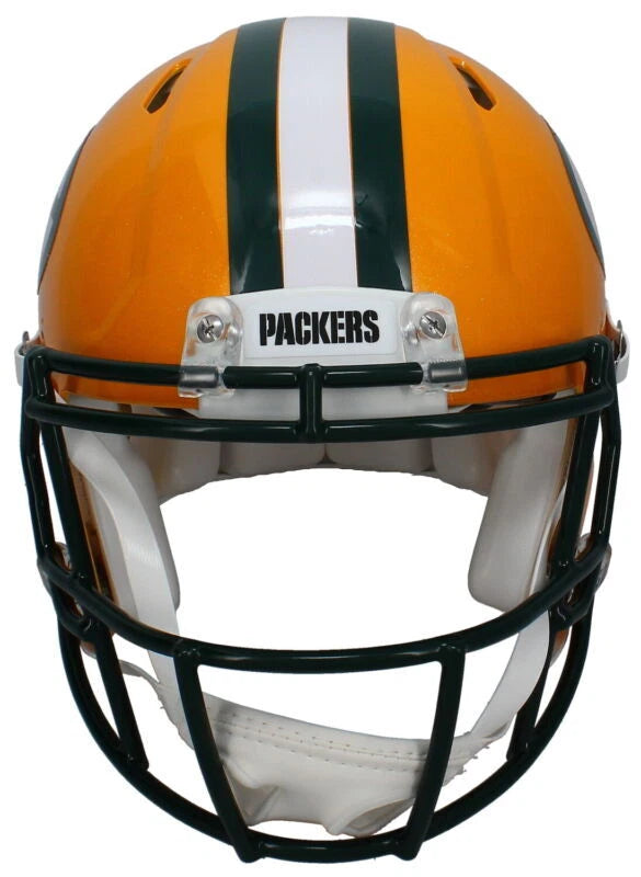 MarShawn Lloyd Autographed Green Bay Packers Speed Authentic Helmet Beckett Witnessed
