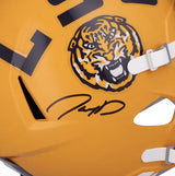 Jayden Daniels Autographed LSU Tigers Speed Full Size Helmet Fanatics