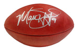 Matthew Stafford Autographed Los Angeles Rams SB LVI Champs Logo Official Wilson Duke Football Fanatics