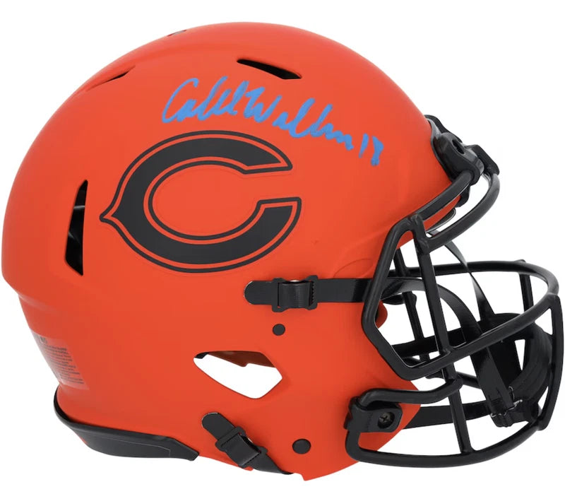 Caleb Williams Autographed Chicago Bears RAVE Speed Authentic Helmet Fanatics
