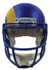 AARON DONALD Autographed Los Angeles Rams Super Bowl LVI Champions Logo Speed Authentic Helmet FANATICS