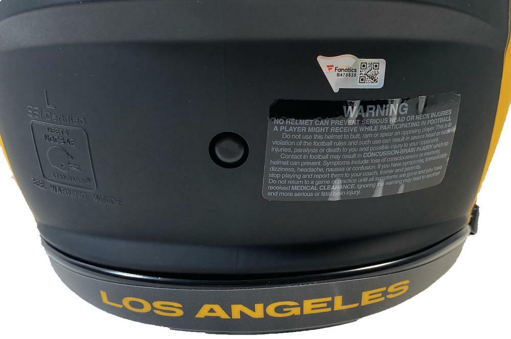 Cooper Kupp Autographed Los Angeles Rams Eclipse Speed Authentic Helmet Fanatics