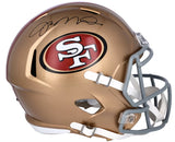 Joe Montana Autographed San Francisco 49ers Speed Full Size Helmet Fanatics