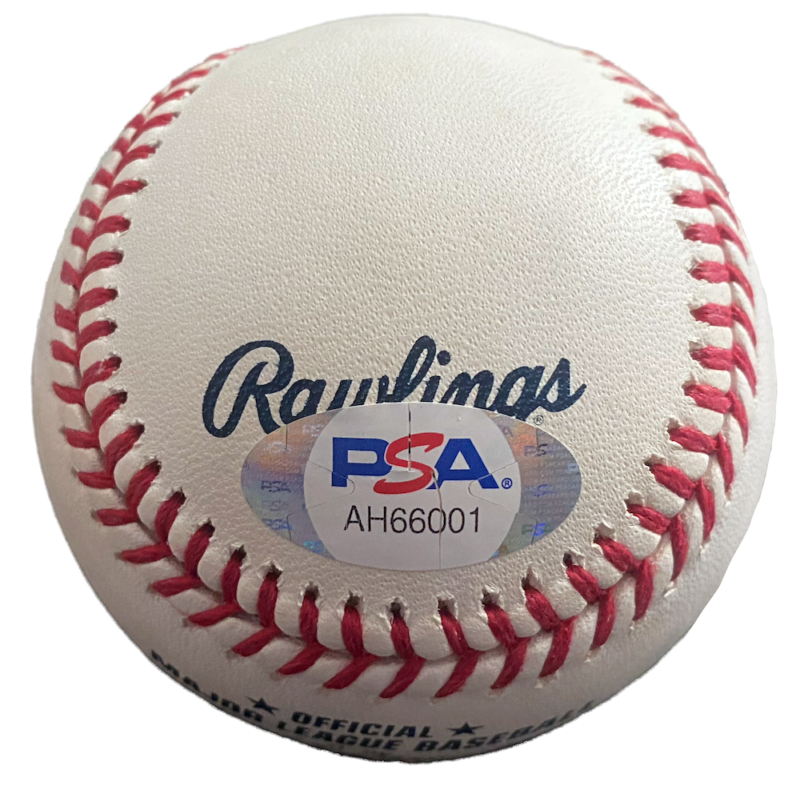 Ichiro Suzuki Autographed 3000 Hit Logo Official MLB Baseball PSA/DNA