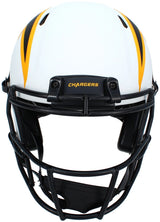 Dan Fouts Autographed/Inscribed "HOF 93" Chargers Speed Lunar Eclipse Authentic Helmet Beckett Witnessed