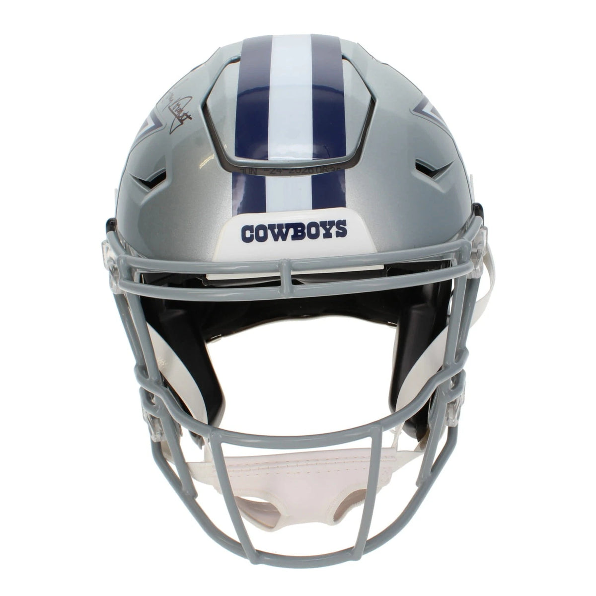 Tony Dorsett Autographed Dallas Cowboys Speedflex Authentic Helmet Beckett Witnessed
