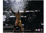 Bobby Lashley Autographed WWE Standing on Ropes16" x 20" Photograph Fanatics