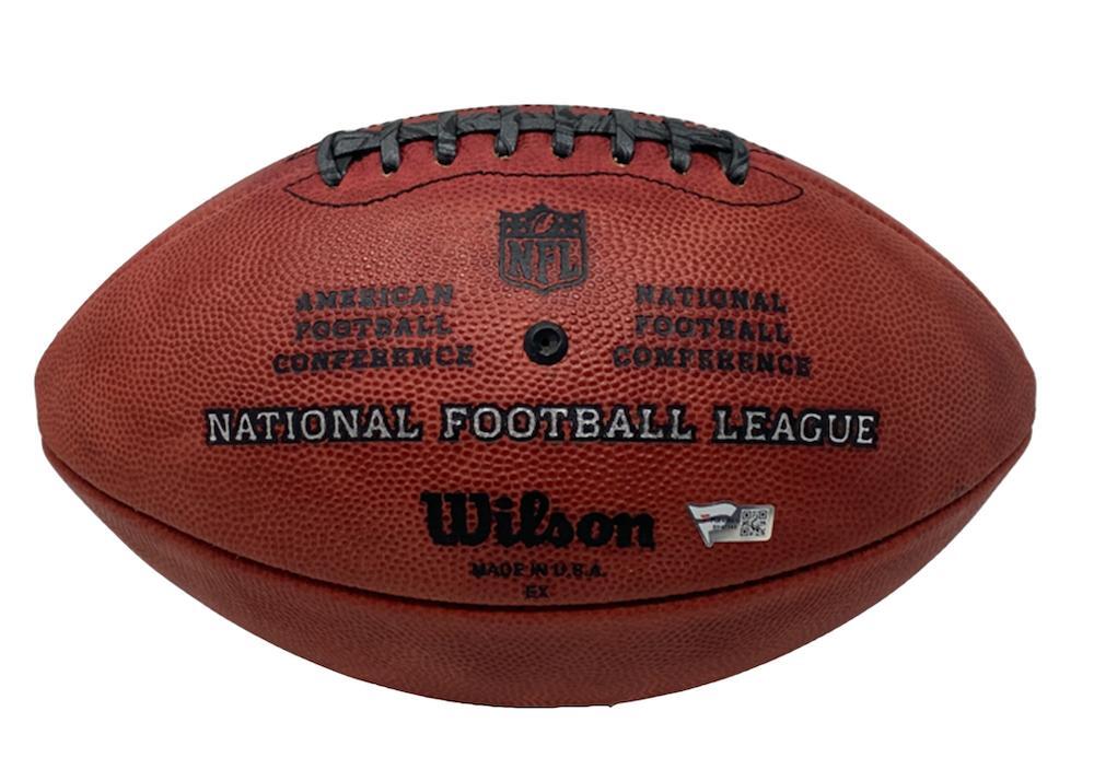 COOPER KUPP Autographed Los Angeles Rams Metallic Logo Official Wilson Duke Football FANATICS