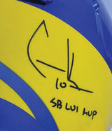Cooper Kupp Autographed/Inscribed "SB LVI MVP" Los Angeles Rams SB LVI Champions Logo Speed Flex Authentic Helmet Fanatics