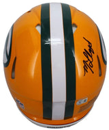 MarShawn Lloyd Autographed Green Bay Packers Speed Authentic Helmet Beckett Witnessed