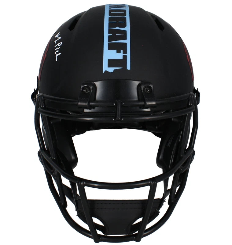 Trevor Lawrence Autographed/Inscribed "#1 Pick" 2021 Draft Logo Speed Authentic Helmet Fanatics