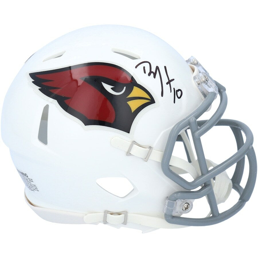 DEANDRE HOPKINS Autographed Arizona Cardinals Speed Mini Helmet FANATICS