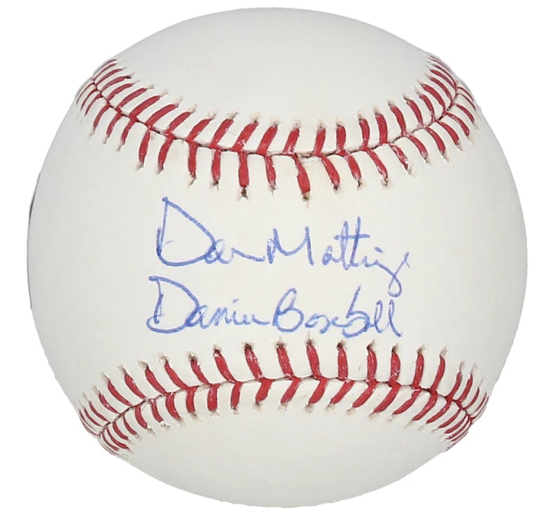 Don Mattingly New York Yankees Autographed/Inscribed "Donnie Baseball" Official MLB Baseball Steiner & MLB Authenticated