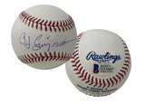 O.J. Simpson Autographed Official MLB Baseball Beckett