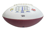 COOPER KUPP Autographed/Inscribed "SB LVI CHAMPS" Los Angeles Rams SB LVI Champs Logo White Panel Football FANATICS