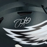 Jalen Hurts Autographed Philadelphia Eagles Super Bowl LIX Champions Logo Speedflex Authentic Helmet Fanatics