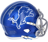 D'ANDRE SWIFT Autographed Detroit Lions Flash Speed Mini Helmet FANATICS