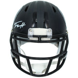 Trey Hendrickson Autographed Baltimore Ravens Black 2026 Alternate Speed Mini Helmet JSA Witnessed