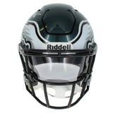 Makai Lemon Autographed Philadelphia Eagles Speedflex Midi Helmet Beckett Witnessed