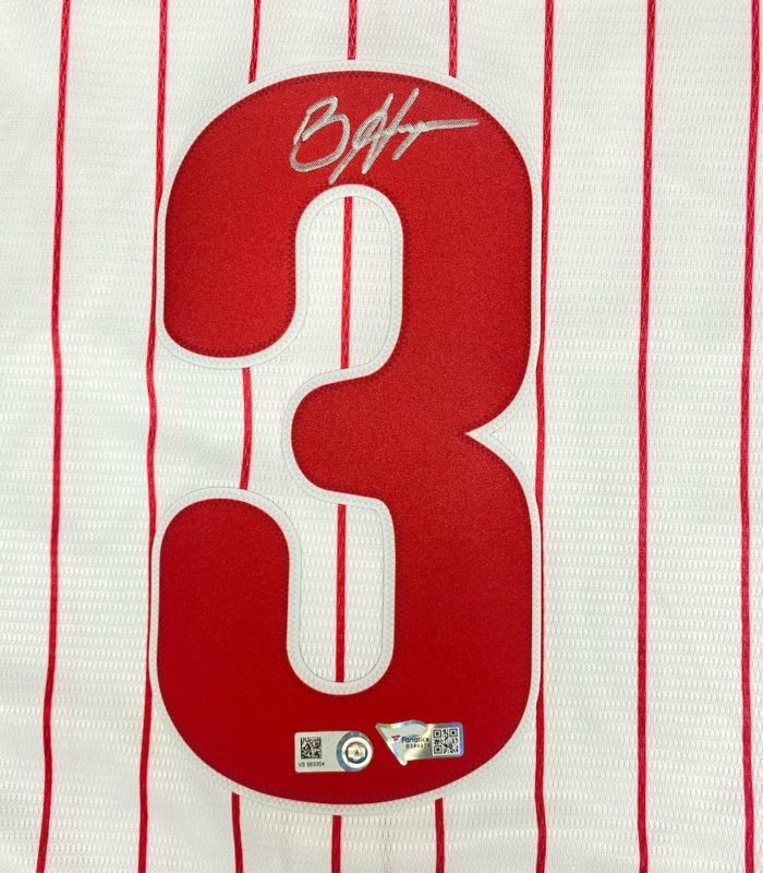 BRYCE HARPER Autographed Philadelphia Phillies Home Jersey FANATICS MLB